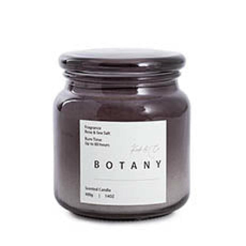 Rose & Sea Salt Scented Candle | Botany Jar | Sunshine Coast Florist